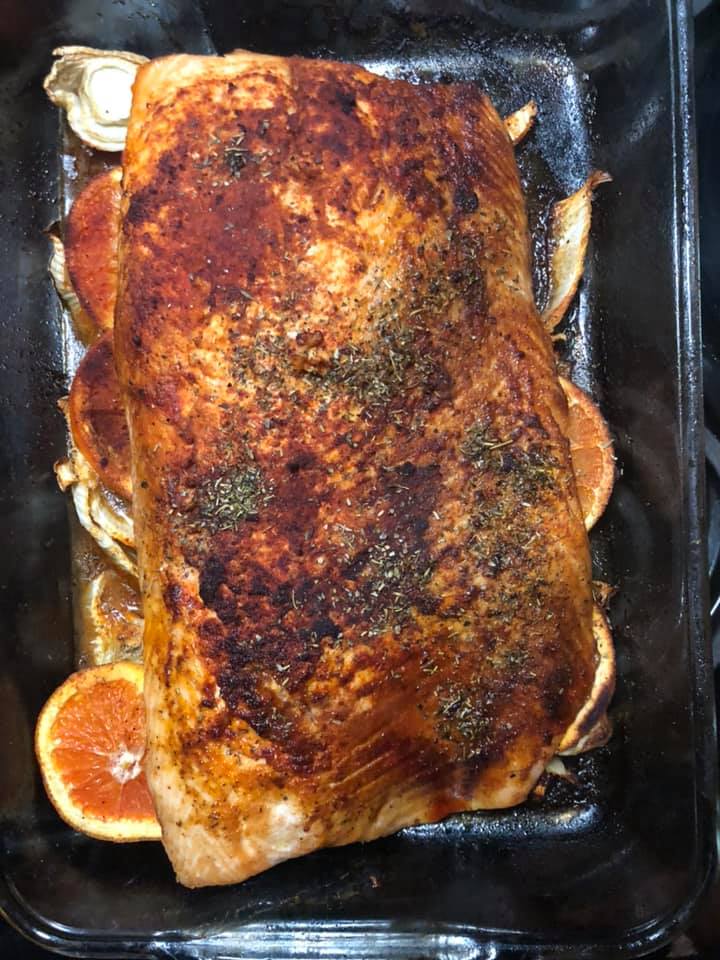 Salmon Saddle Citrus